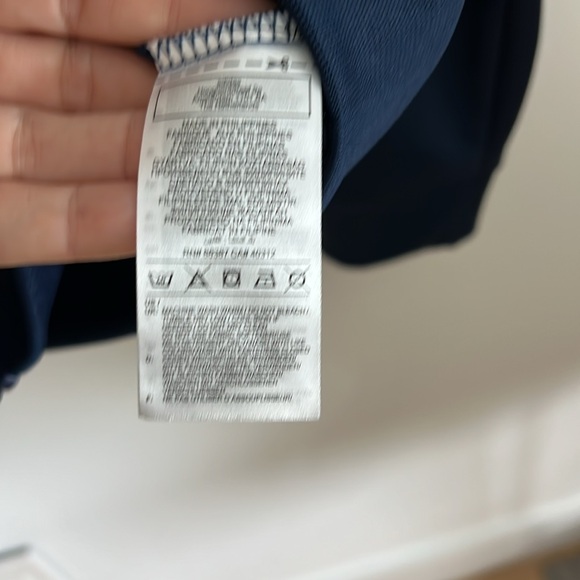 NEW! ADIDAS track jacket blue white S - Picture 10 of 11